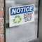 Signmission Scrap Metal Only Sign With Symbol, 10 in W x Rectangle, Vinyl Decal OS-2PACK-NS-D-710-L-18255 - alternate 5